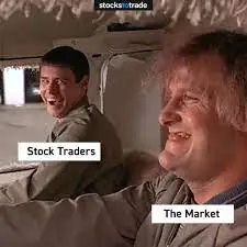 stock trades vs market l Stock Market latest Memes 2022