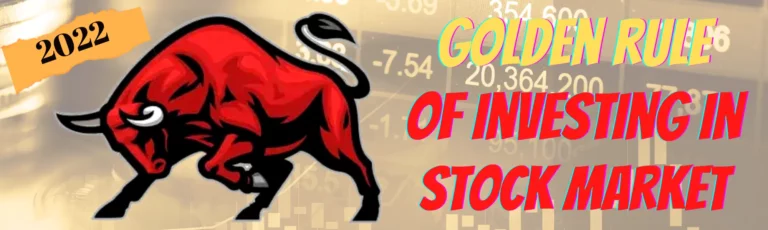learning sharks stock market Institute : Golden rule of investing in stock market