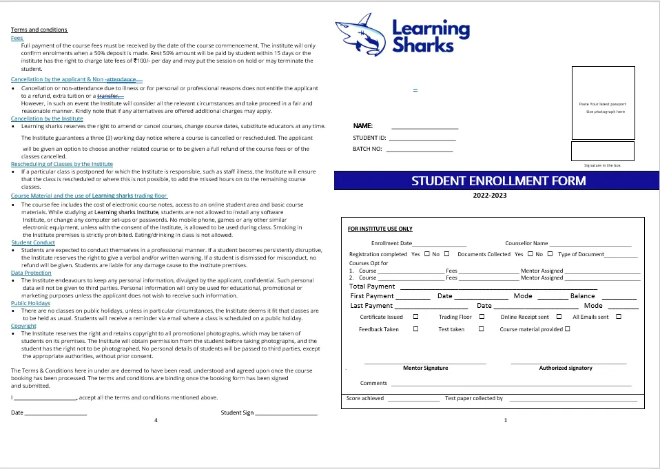 learning sharks