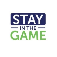 Stay in the game with white bacground