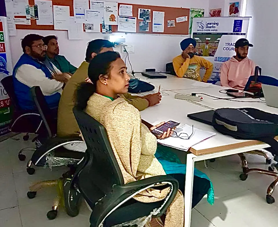 Learning sharks - Stock Market Institute in delhi