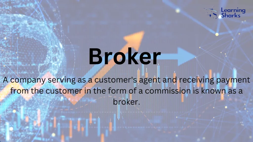 A broker is an individual or firm that acts as an intermediary between an investor and a securities exchange.